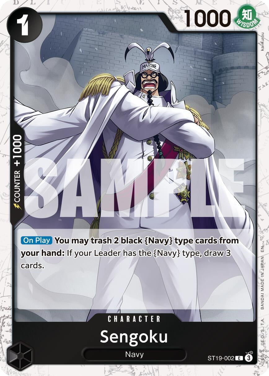 Image for Sengoku - ST19-002 (Pirate Foil) (ST19-002) (Premium Booster -The Best- Vol. 2) - One Piece Card Game