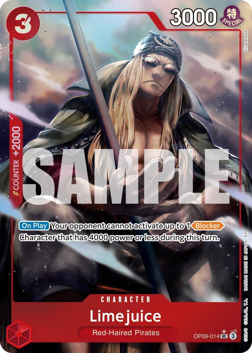 Image for Limejuice (Alternate Art) (OP09-014) (Premium Booster -The Best- Vol. 2) - One Piece Card Game