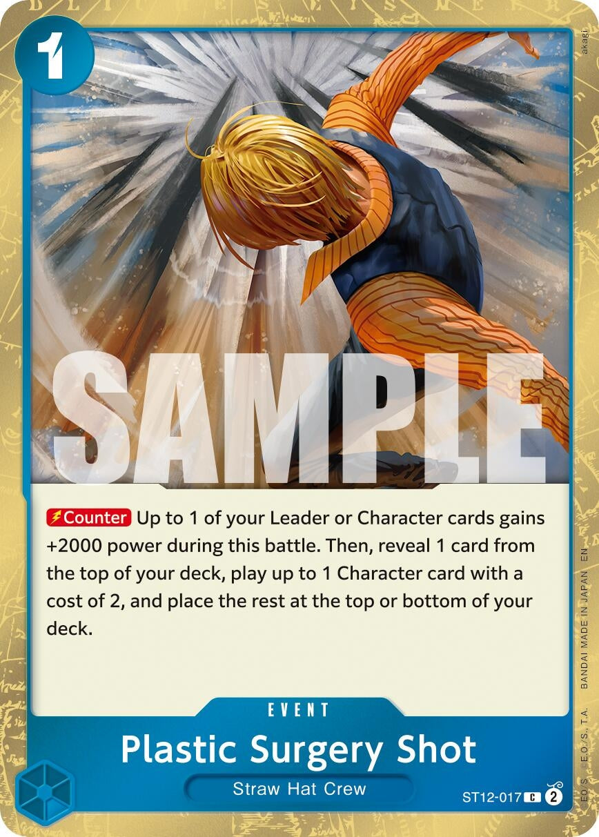 Image for Plastic Surgery Shot - ST12-017 (Pirate Foil) (ST12-017) (Premium Booster -The Best- Vol. 2) - One Piece Card Game
