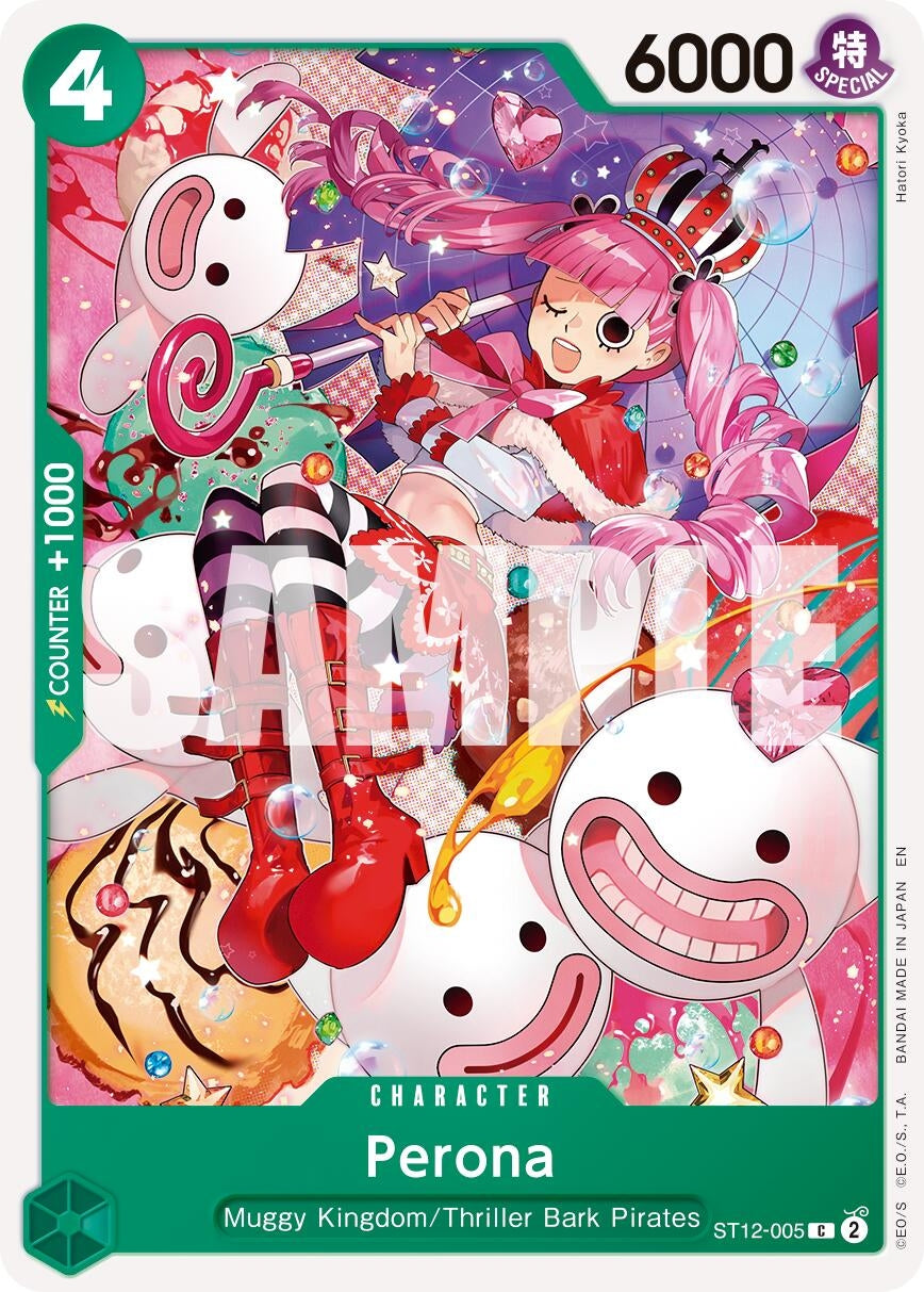 Image for Perona (Reprint) (ST12-005) (Premium Booster -The Best- Vol. 2) - One Piece Card Game