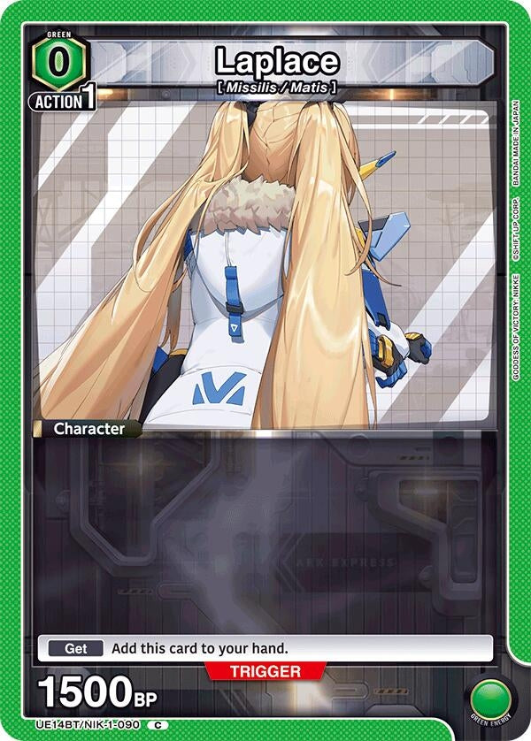 Image for Laplace (090) (Box Topper Foil) (UE14BT/NIK-1-090) (UE14BT: GODDESS OF VICTORY: NIKKE) - Union Arena