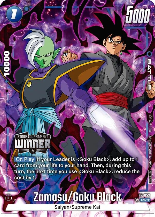 Image for Zamasu/Goku Black (Tournament Pack -Winner- 08) (FP-053) - Dragon Ball Super: Fusion World