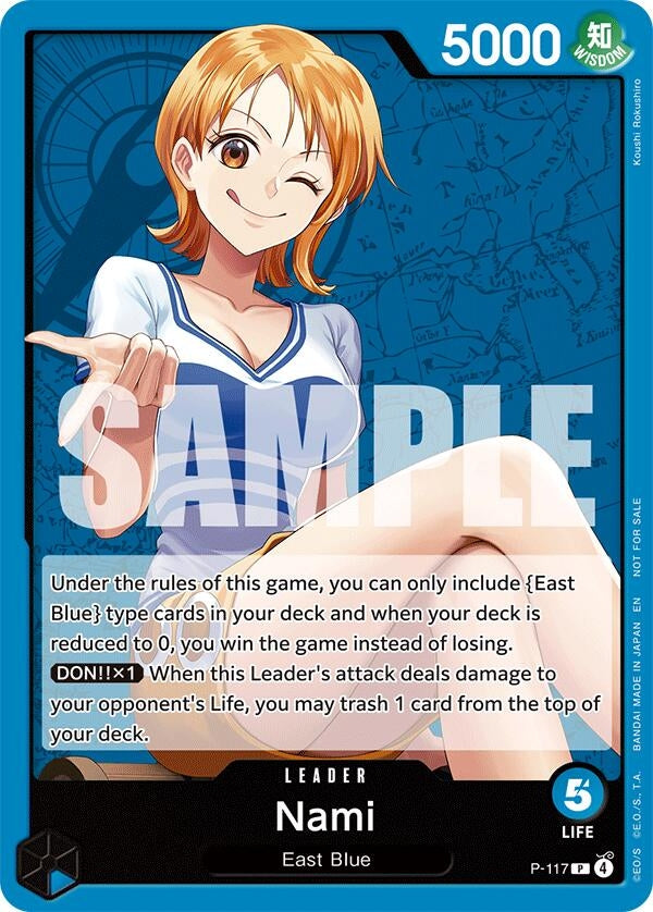 Image for Nami - P-117 (P-117) - One Piece Card Game