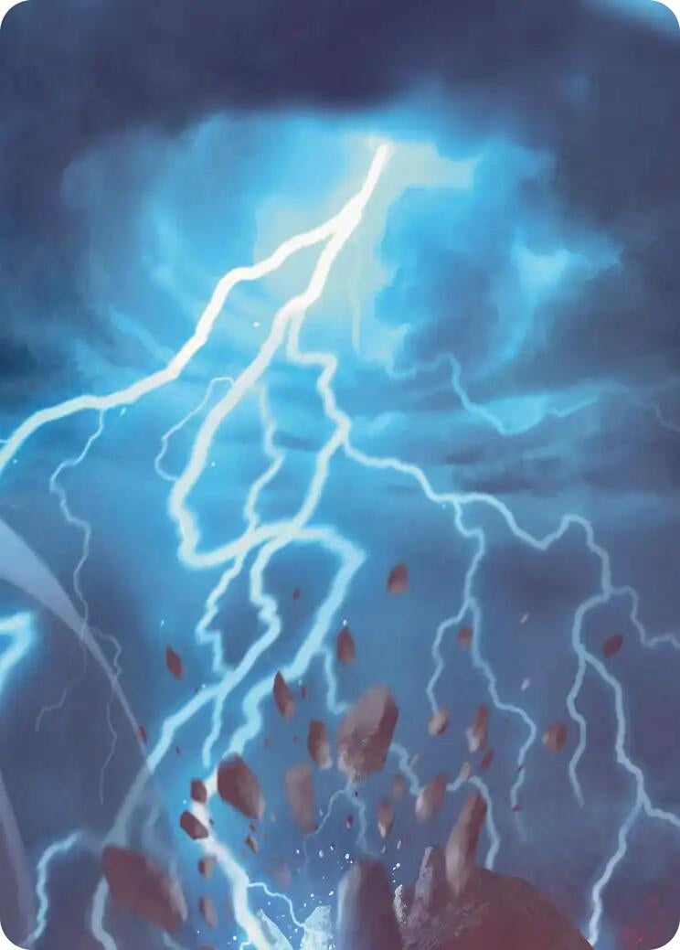Image for Fated Clash Scene Art Card (8) (Art Series: FINAL FANTASY) - Magic: The Gathering