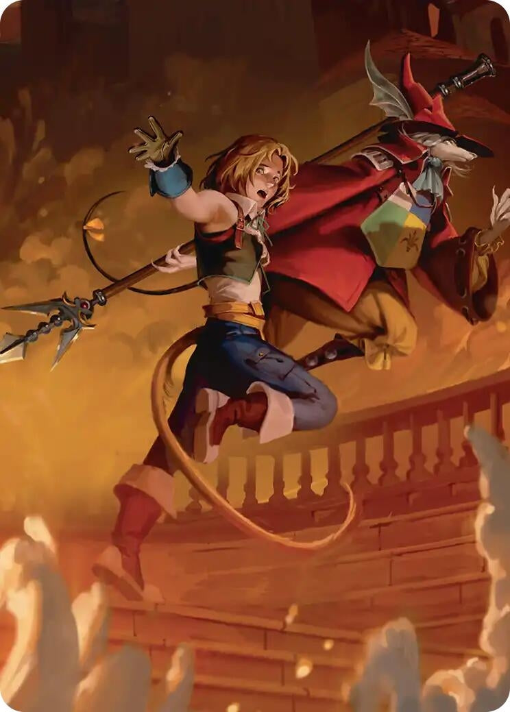 Image for Search for Dagger Scene Art Card (18) (Art Series: FINAL FANTASY) - Magic: The Gathering