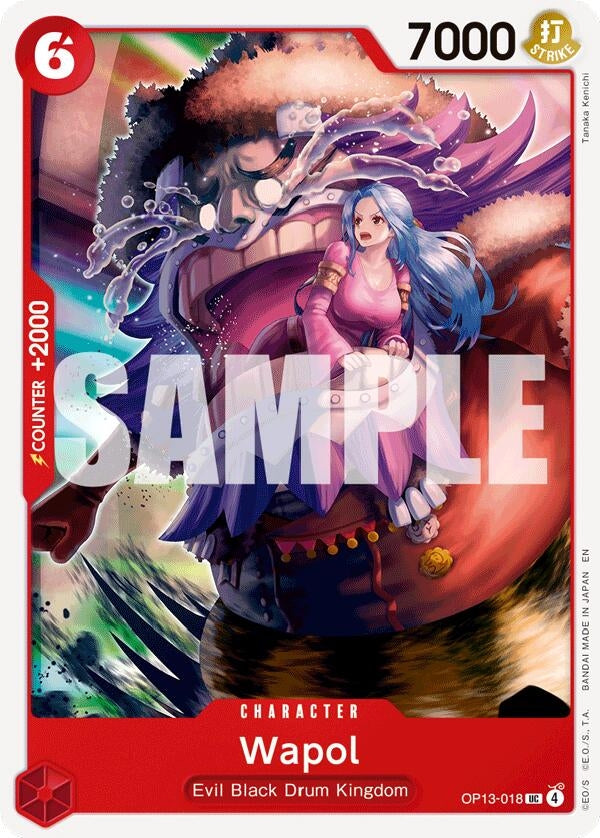 Image for Wapol (OP13-018) (Carrying On His Will) - One Piece Card Game