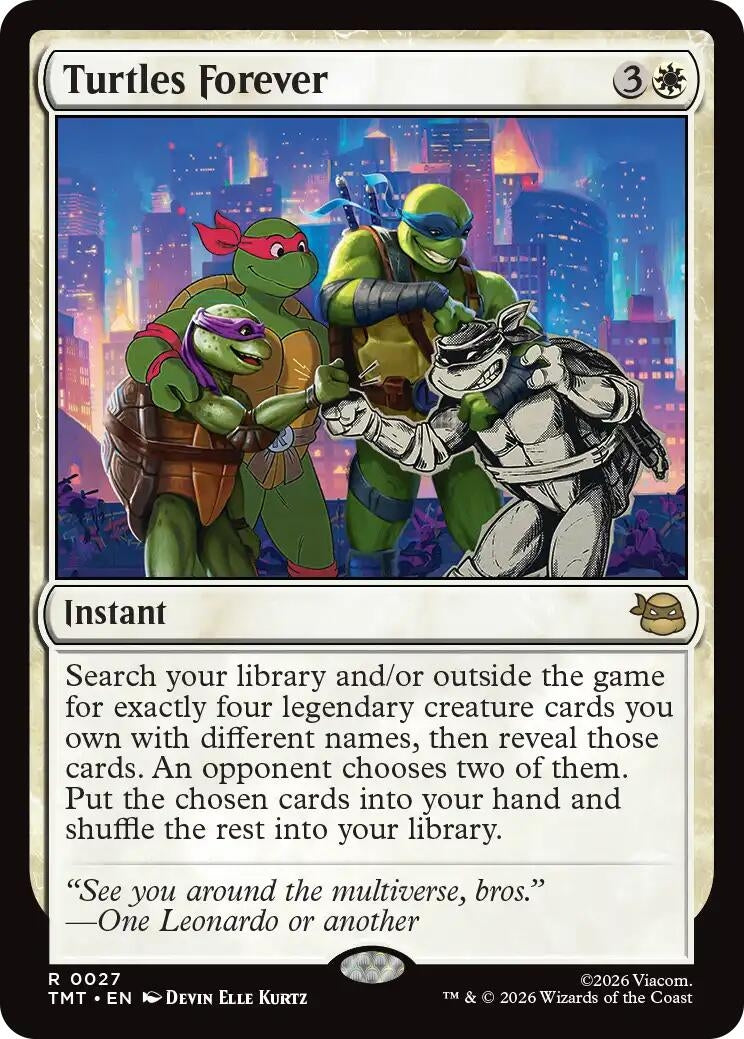 Image for Turtles Forever (27) - Magic: The Gathering