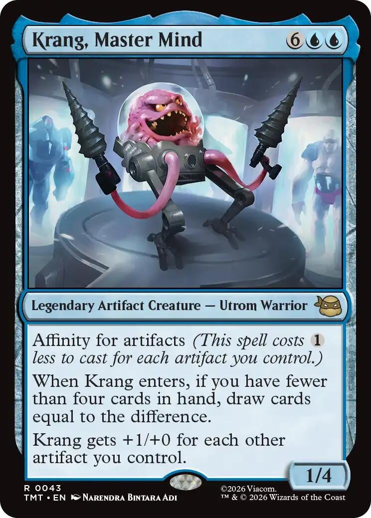 Image for Krang, Master Mind (43) - Magic: The Gathering