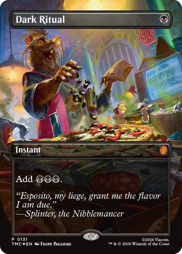 Image for Dark Ritual (Borderless) (131) - Magic: The Gathering