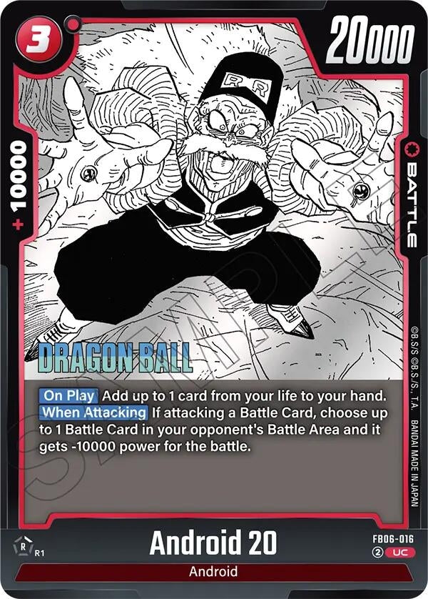 Image for Android 20 (FB06-016) (Manga Booster 02) - Dragon Ball Super: Fusion World