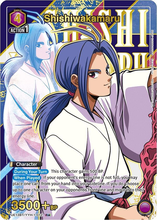 Shishiwakamaru (R*) (UE13BT/YYH-1-012) (UE13BT: Yu Yu Hakusho: Ghost Files)
