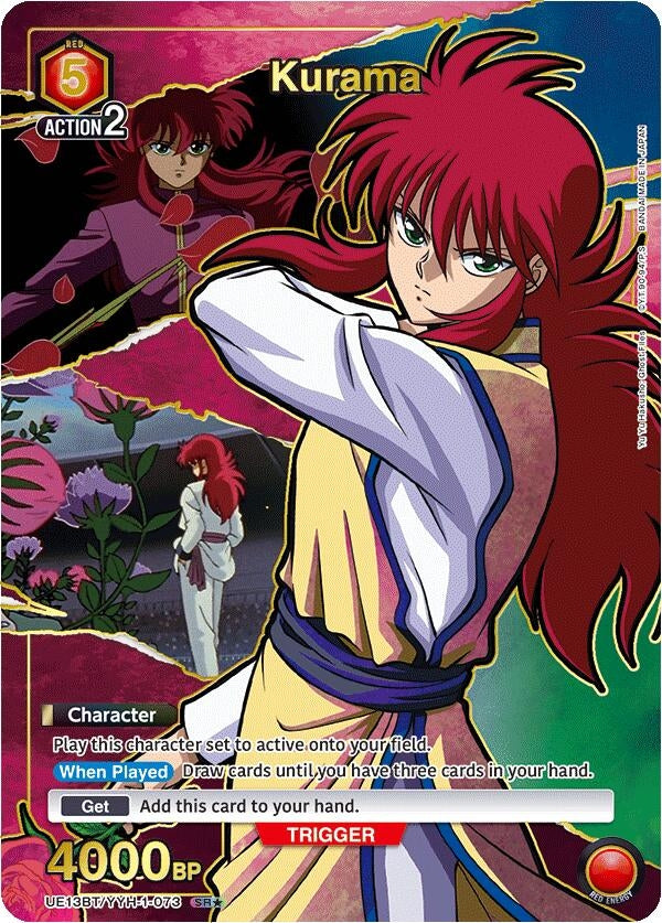 Kurama (073) (SR*) (UE13BT/YYH-1-073) (UE13BT: Yu Yu Hakusho: Ghost Files)