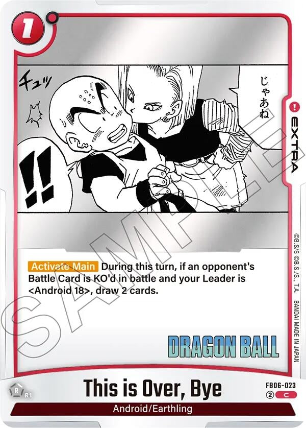 Image for This is Over, Bye (FB06-023) (Manga Booster 02) - Dragon Ball Super: Fusion World