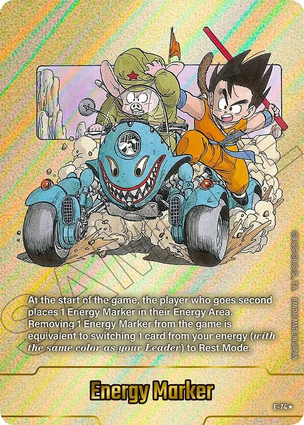 Image for Energy Marker (E-74) (Gold) (E-74) (Fusion World Energy Markers) - Dragon Ball Super: Fusion World