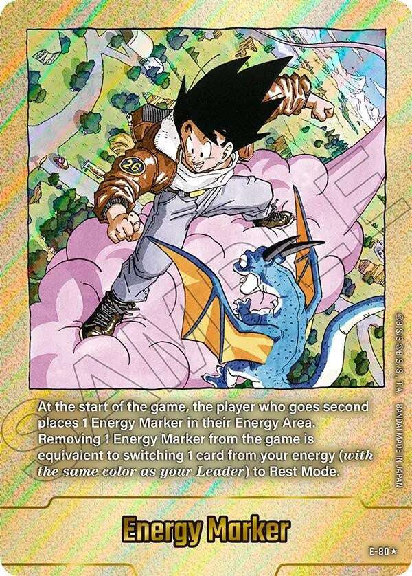 Image for Energy Marker (E-80) (Gold) (E-80) (Fusion World Energy Markers) - Dragon Ball Super: Fusion World