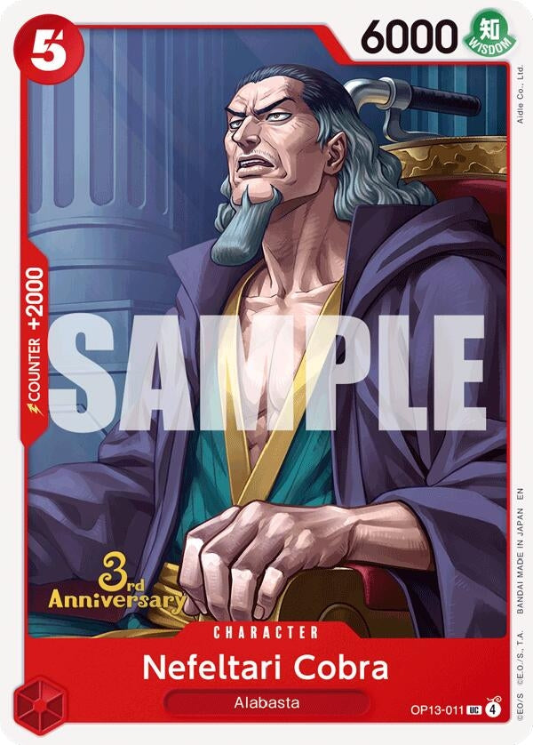 Image for Nefeltari Cobra (OP13-011) - One Piece Card Game