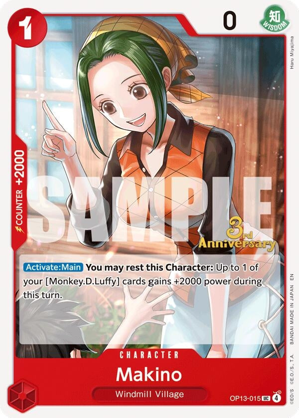 Image for Makino (OP13-015) - One Piece Card Game