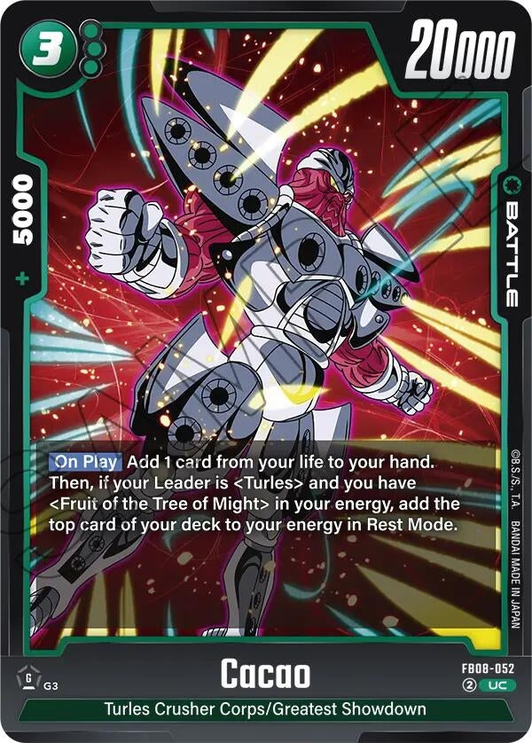 Image for Cacao (FB08-052) (Saiyan's Pride) - Dragon Ball Super: Fusion World