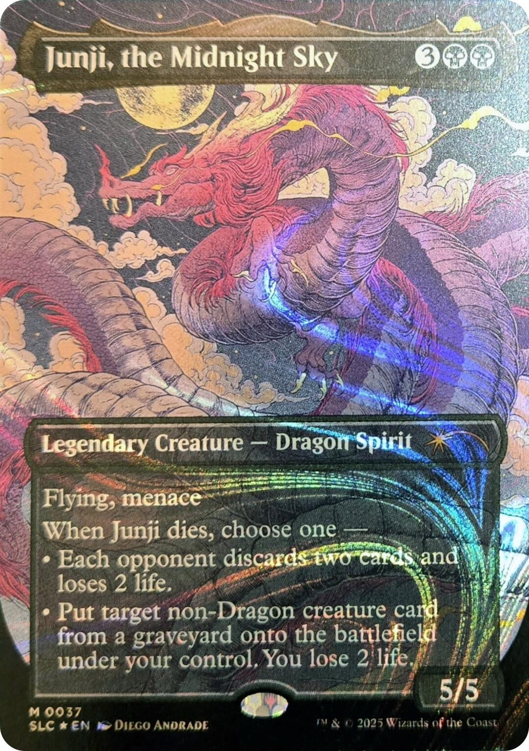 Image for Junji, the Midnight Sky (Halo Foil) (37) - Magic: The Gathering