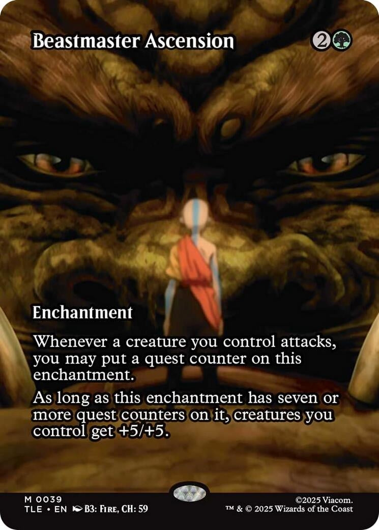 Image for Beastmaster Ascension (Borderless) (39) - Magic: The Gathering