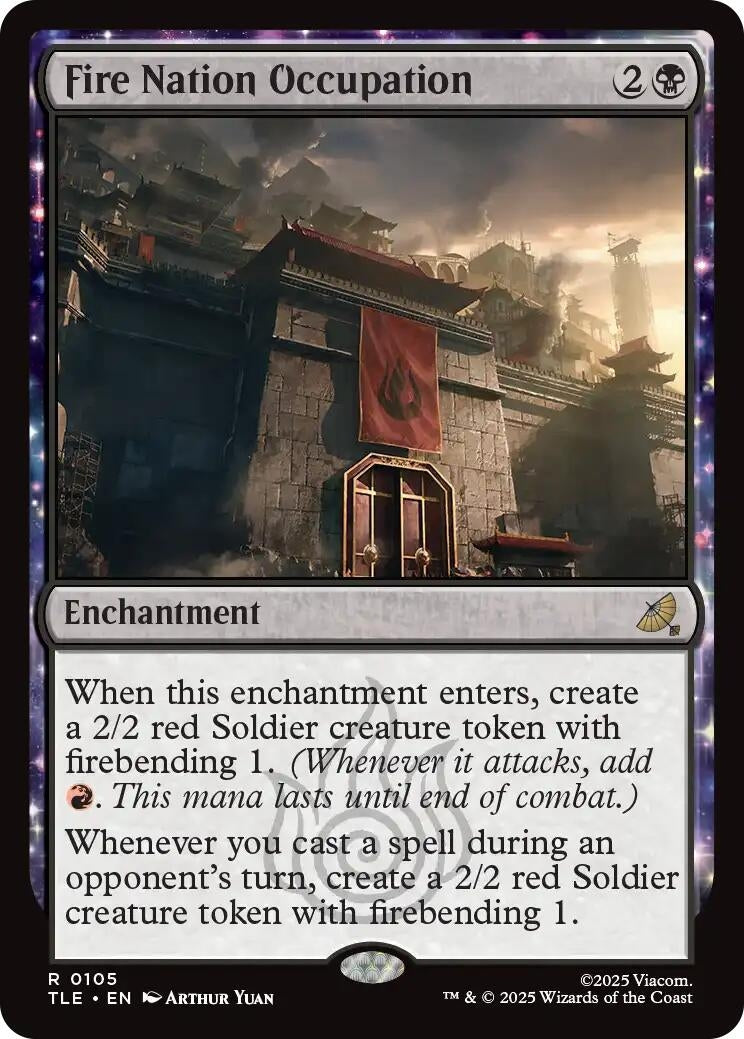Image for Fire Nation Occupation (105) - Magic: The Gathering