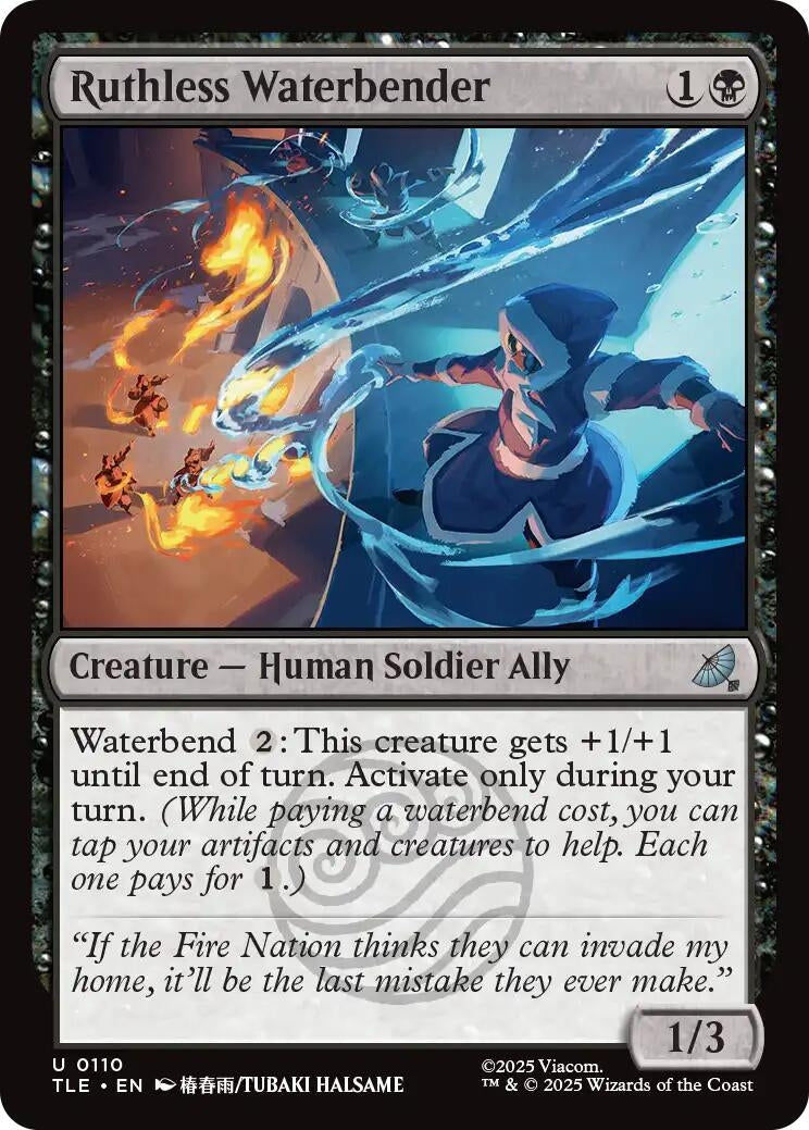 Image for Ruthless Waterbender (110) - Magic: The Gathering