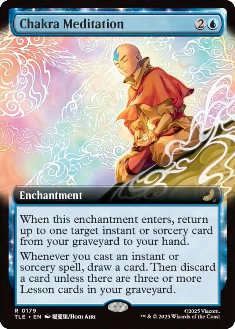 Image for Chakra Meditation (Extended Art) (179) - Magic: The Gathering