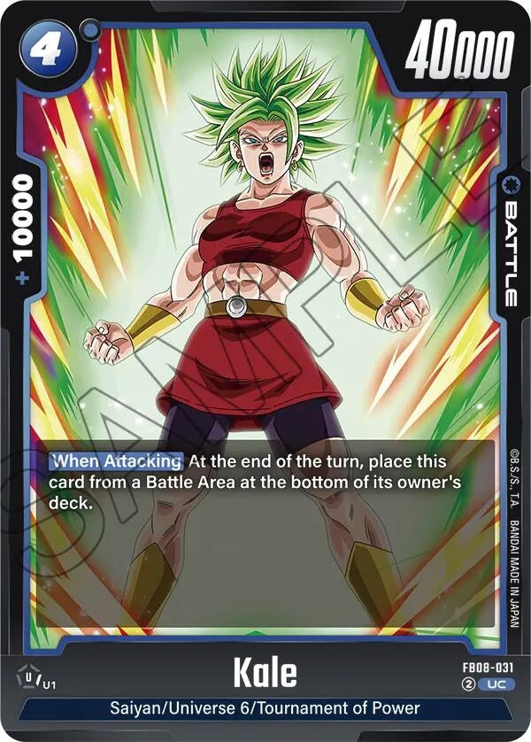 Image for Kale - FB08-031 (FB08-031) (Saiyan's Pride) - Dragon Ball Super: Fusion World