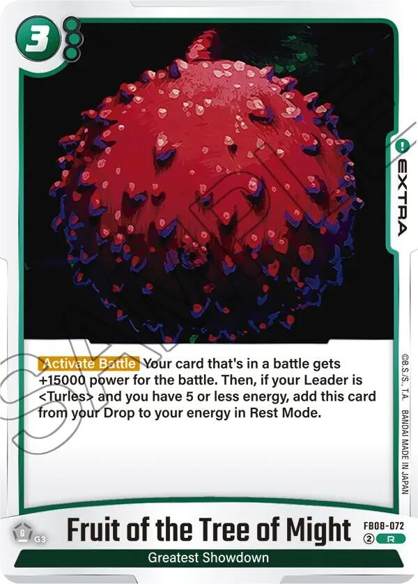Image for Fruit of the Tree of Might (FB08-072) (Saiyan's Pride) - Dragon Ball Super: Fusion World