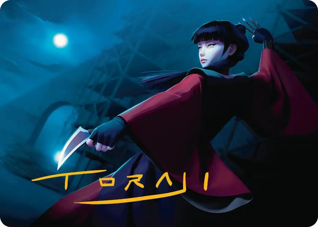 Image for Mai, Jaded Edge Art Card (Gold-Stamped Signature) (10) (Avatar: The Last Airbender) - Magic: The Gathering