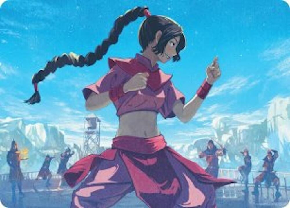 Image for Ty Lee, Chi Blocker Art Card (5) (Avatar: The Last Airbender) - Magic: The Gathering