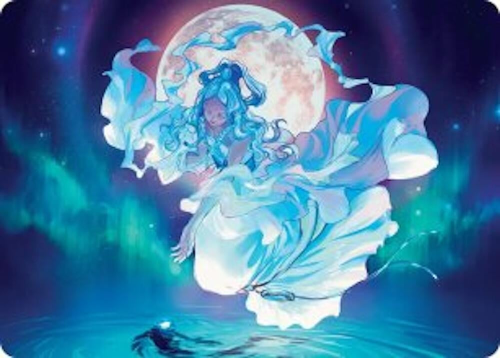 Image for Yue, the Moon Spirit Art Card (7) (Avatar: The Last Airbender) - Magic: The Gathering