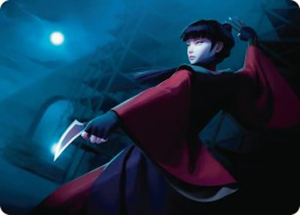 Image for Mai, Jaded Edge Art Card (10) (Avatar: The Last Airbender) - Magic: The Gathering
