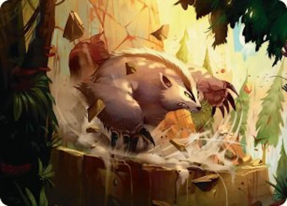 Image for Badgermole Art Card (12) (Avatar: The Last Airbender) - Magic: The Gathering