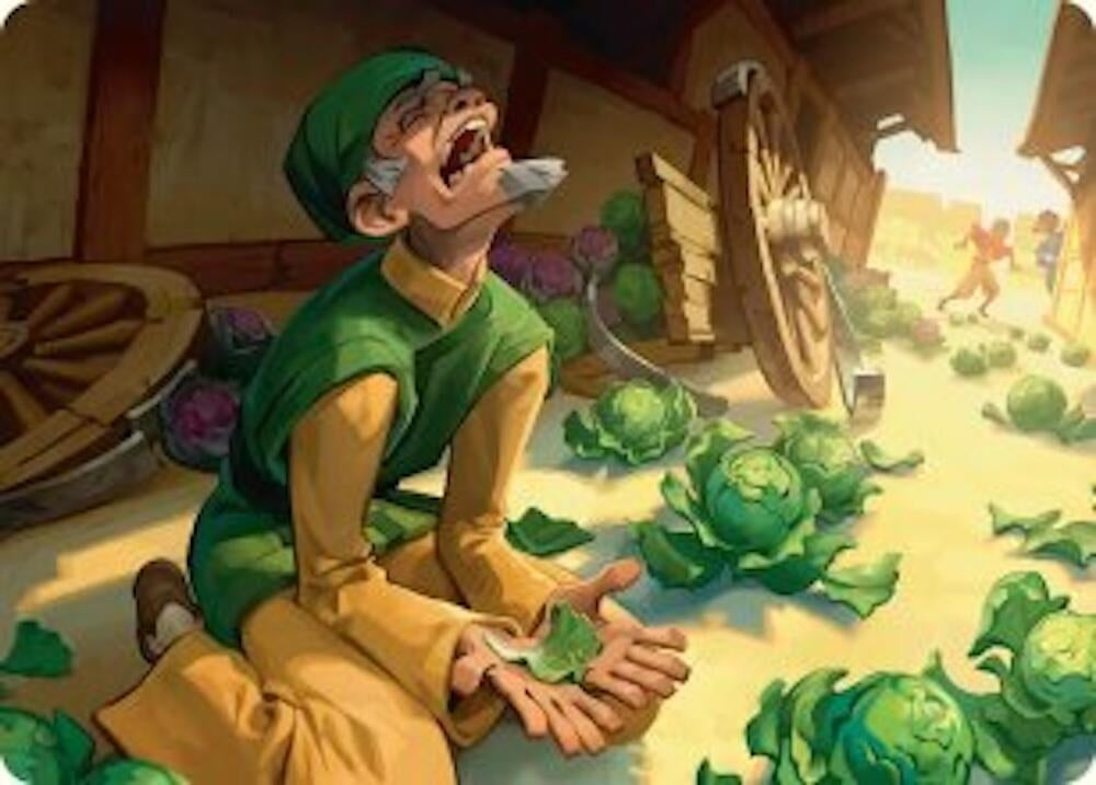 Image for Unlucky Cabbage Merchant Art Card (19) (Avatar: The Last Airbender) - Magic: The Gathering