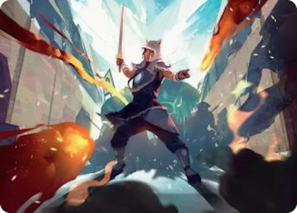 Image for Sokka, Tenacious Tactician Art Card (23) (Avatar: The Last Airbender) - Magic: The Gathering
