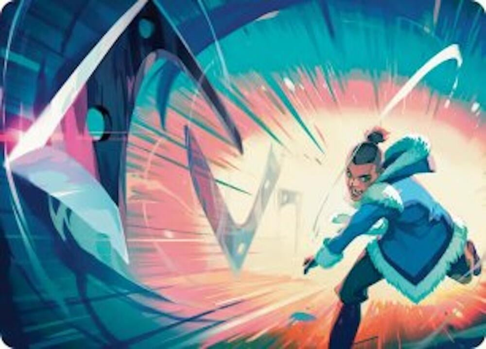 Image for Trusty Boomerang Art Card (25) (Avatar: The Last Airbender) - Magic: The Gathering