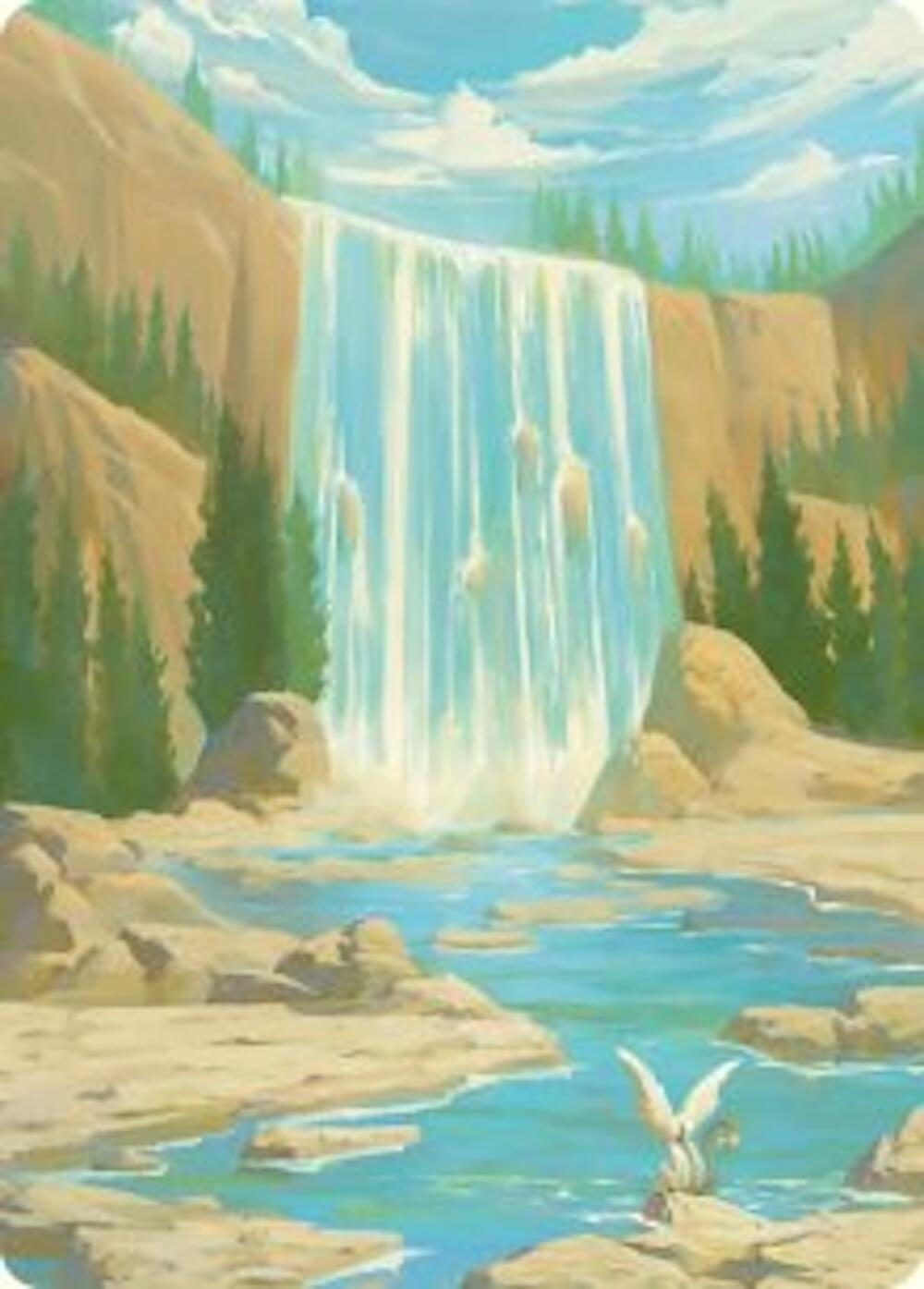 Image for Island Art Card (51) (Avatar: The Last Airbender) - Magic: The Gathering