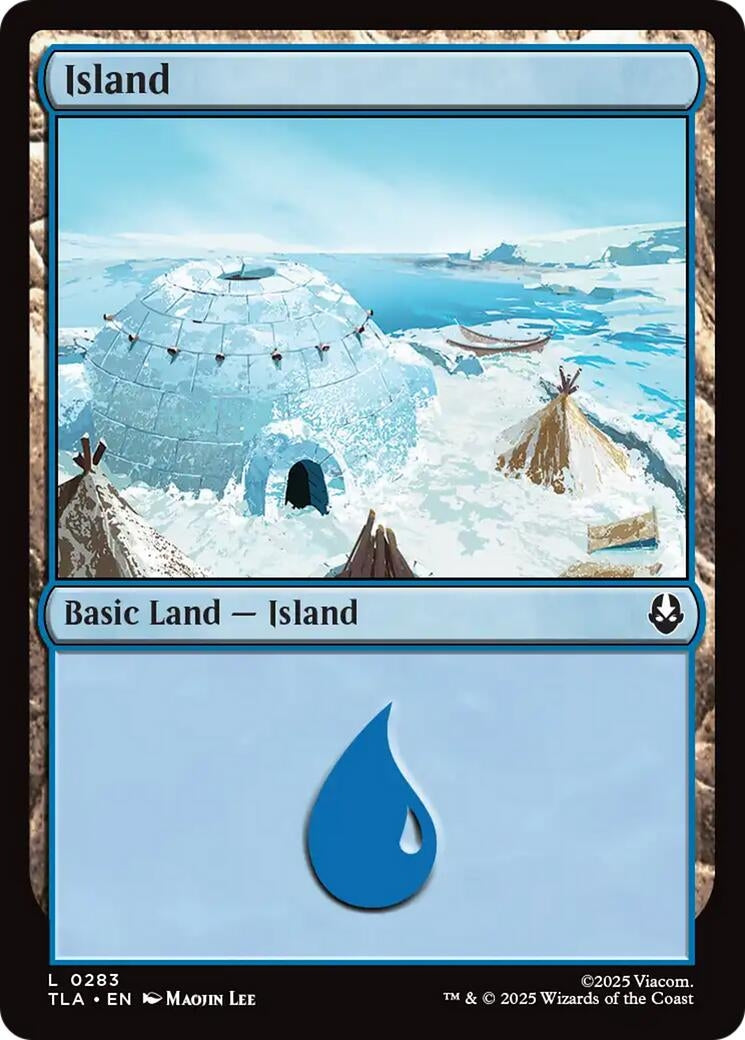 Image for Island (0283) (283) (Avatar: The Last Airbender) - Magic: The Gathering