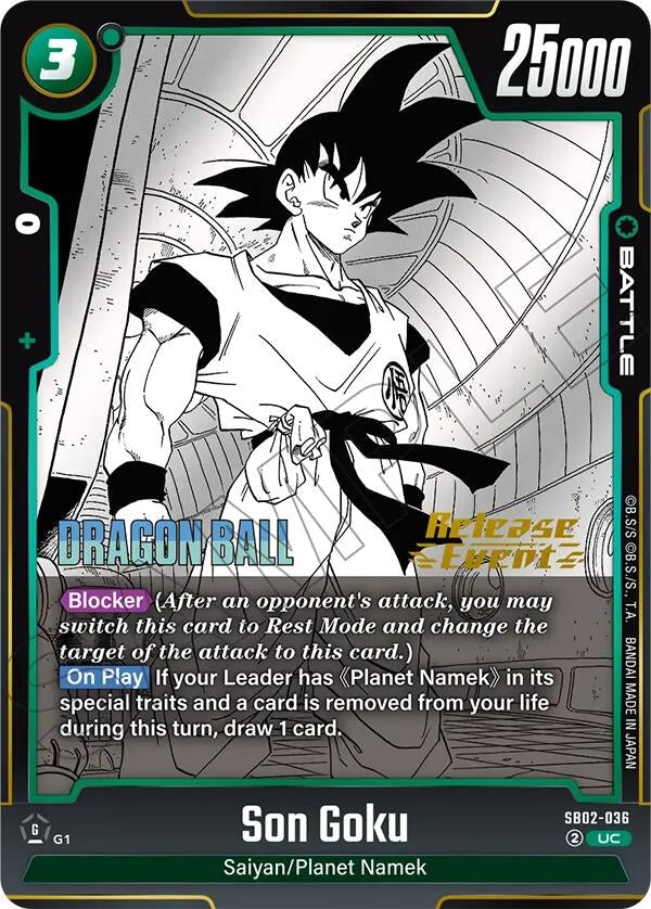 Image for Son Goku - SB02-036 (SB02-036) - Dragon Ball Super: Fusion World