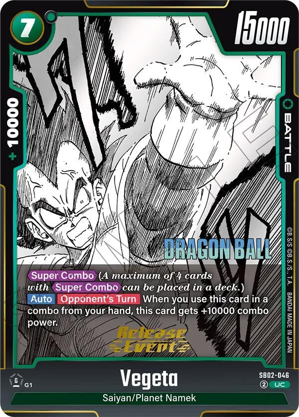 Image for Vegeta - SB02-046 (SB02-046) - Dragon Ball Super: Fusion World