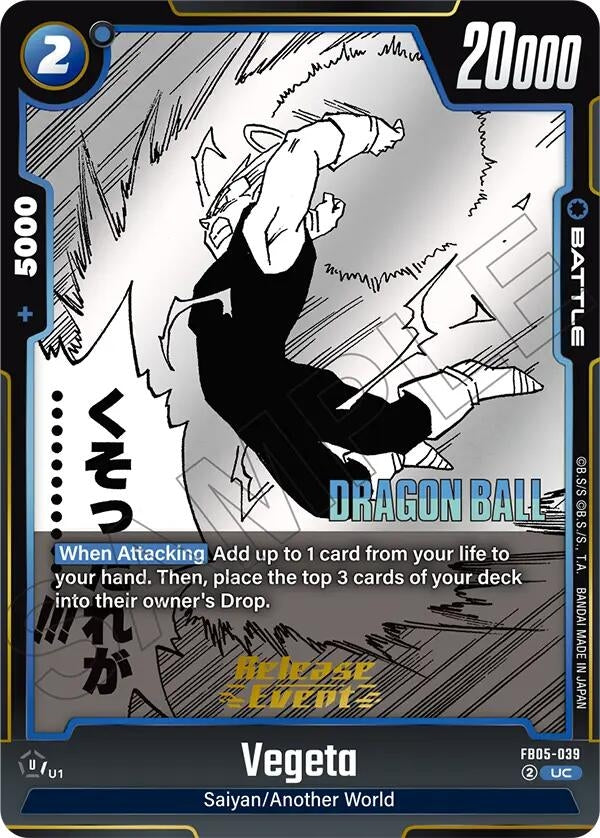 Image for Vegeta - FB05-039 (FB05-039) - Dragon Ball Super: Fusion World
