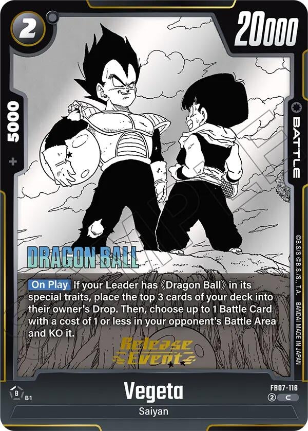 Image for Vegeta - FB07-116 (FB07-116) - Dragon Ball Super: Fusion World