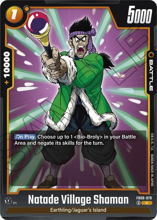 Image for Natade Village Shaman (FB08-078) (Saiyan's Pride) - Dragon Ball Super: Fusion World