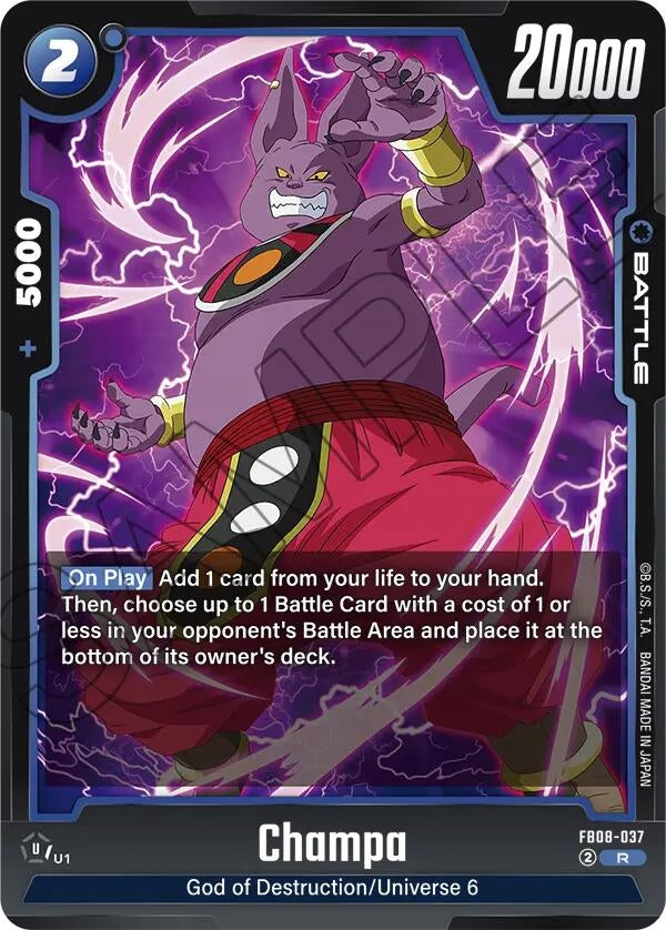 Image for Champa (FB08-037) (Saiyan's Pride) - Dragon Ball Super: Fusion World