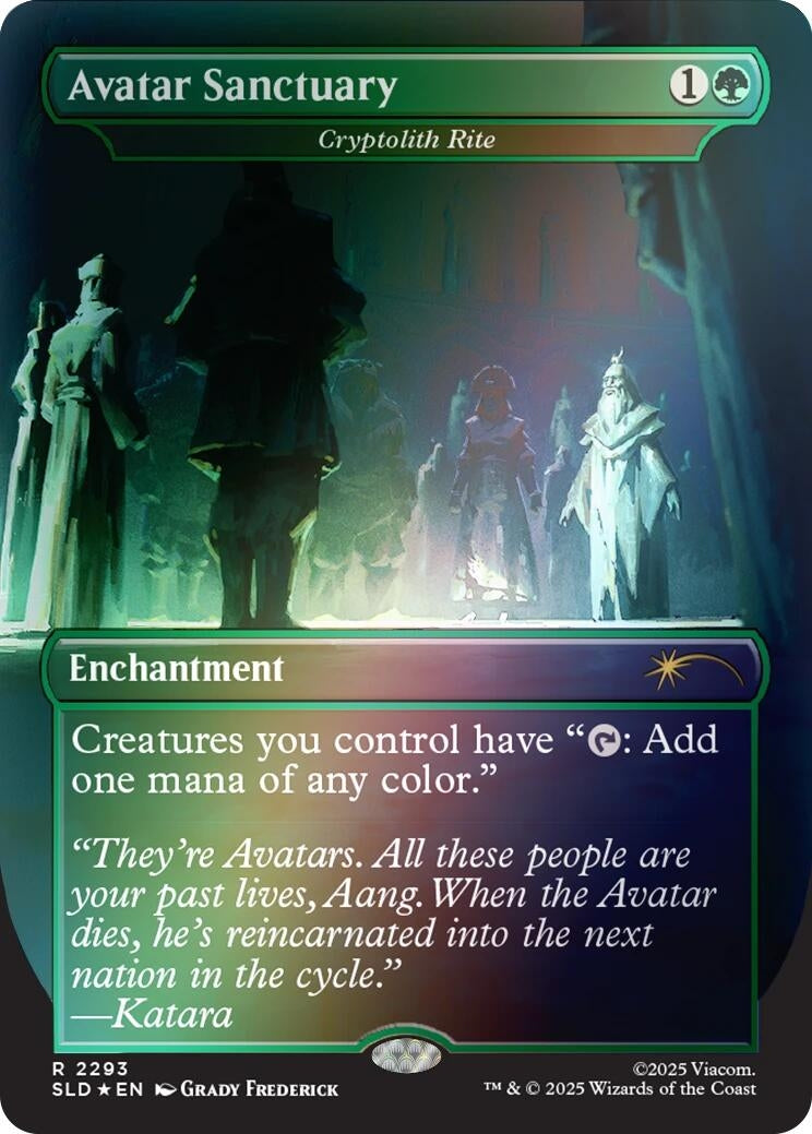 Image for Avatar Sanctuary - Cryptolith Rite (Rainbow Foil) (2293) - Magic: The Gathering