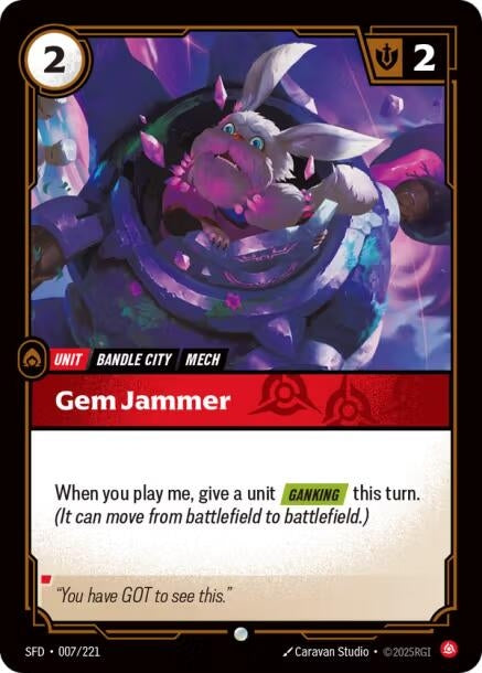 Image for Gem Jammer (007/221) - Riftbound: League of Legends Trading Card Game
