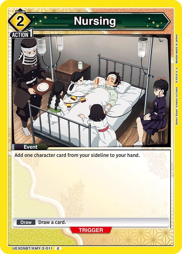 Image for Nursing (UEX05BT/KMY-3-011) (UEX05BT: Demon Slayer: Kimetsu no Yaiba Vol.2) - Union Arena