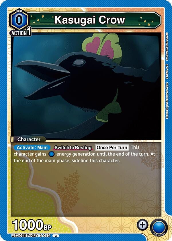 Image for Kasugai Crow (UEX05BT/KMY-3-013) (UEX05BT: Demon Slayer: Kimetsu no Yaiba Vol.2) - Union Arena