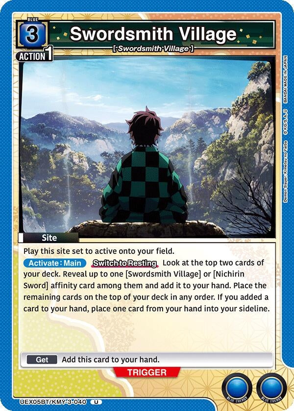 Image for Swordsmith Village (UEX05BT/KMY-3-040) (UEX05BT: Demon Slayer: Kimetsu no Yaiba Vol.2) - Union Arena